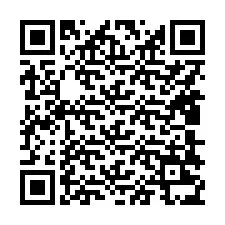 Código QR para número de teléfono +15808235442