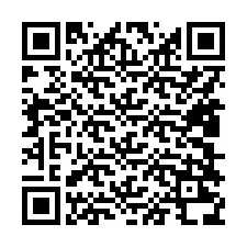 Codice QR per il numero di telefono +15808238233