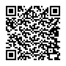 Código QR para número de teléfono +15808238236