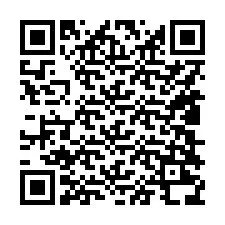 Código QR para número de teléfono +15808238278