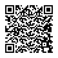 Código QR para número de teléfono +15809698727