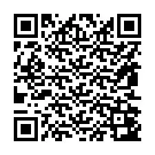 QR kód a telefonszámhoz +15852043081