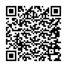 Código QR para número de telefone +15854334882