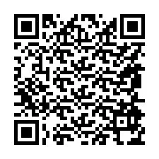 QR-koodi puhelinnumerolle +15854974924