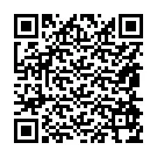 QR-Code für Telefonnummer +15854974925