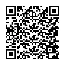 Código QR para número de teléfono +15855422354