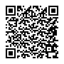 Código QR para número de telefone +15855638476