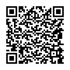 Codice QR per il numero di telefono +15855989034