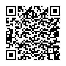 QR-code voor telefoonnummer +15857148988