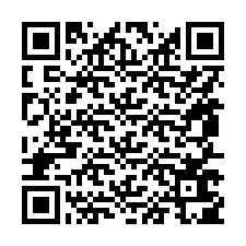 QR kód a telefonszámhoz +15857605720