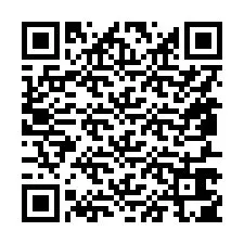 Código QR para número de telefone +15857605808