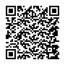 QR kód a telefonszámhoz +15857853858