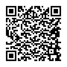 QR-Code für Telefonnummer +15858699033