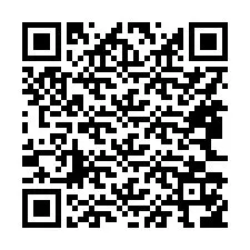 QR-koodi puhelinnumerolle +15863156323