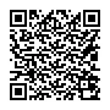 QR-code voor telefoonnummer +16012070921