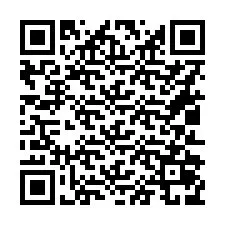 QR kód a telefonszámhoz +16012079171