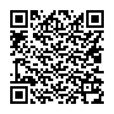 Código QR para número de telefone +16012134182