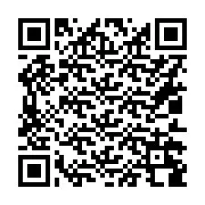 Código QR para número de teléfono +16012288801