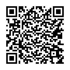 QR код за телефонен номер +16012654317