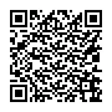 QR код за телефонен номер +16012666100