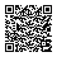 Kode QR untuk nomor Telepon +16013013825