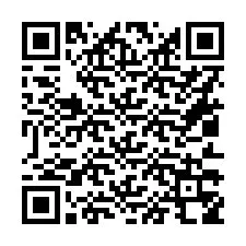 QR-kood telefoninumbri jaoks +16013358201