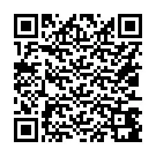 QR-Code für Telefonnummer +16013481099