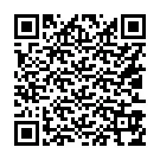 QR-code voor telefoonnummer +16013974028