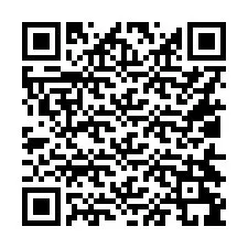 QR kód a telefonszámhoz +16014299218