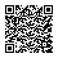 Código QR para número de teléfono +16015007281