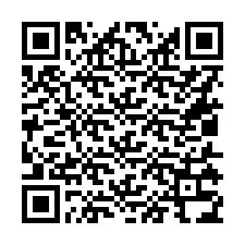 QR-Code für Telefonnummer +16015334044