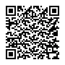 Kode QR untuk nomor Telepon +16015334688