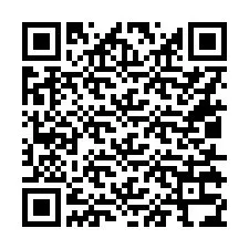 Codice QR per il numero di telefono +16015334894