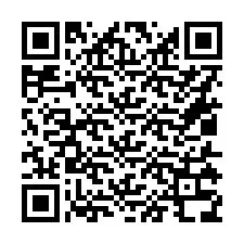 QR код за телефонен номер +16015338041