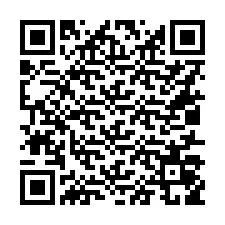 Kode QR untuk nomor Telepon +16017059584