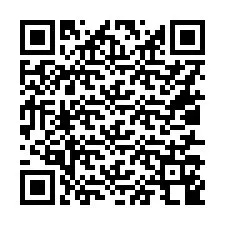 QR-код для номера телефона +16017148288