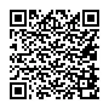 QR-koodi puhelinnumerolle +16018820087