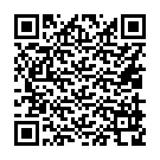 QR-koodi puhelinnumerolle +16019928647