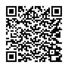 Kode QR untuk nomor Telepon +16022000038