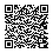 QR-код для номера телефона +16022000042