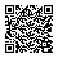 QR-koodi puhelinnumerolle +16022000088