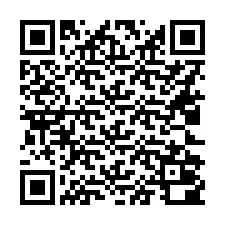 QR kód a telefonszámhoz +16022000102