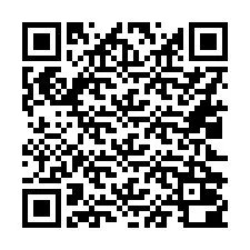 QR код за телефонен номер +16022000257