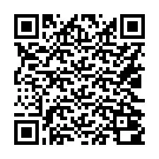Codice QR per il numero di telefono +16022000269