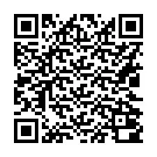 QR-koodi puhelinnumerolle +16022000285