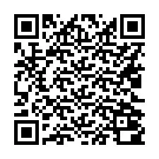 QR код за телефонен номер +16022000312