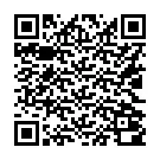 QR kód a telefonszámhoz +16022000328