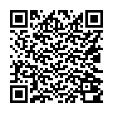 Código QR para número de telefone +16022000398