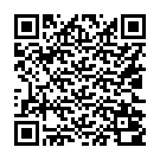 QR-koodi puhelinnumerolle +16022000508