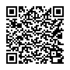 Codice QR per il numero di telefono +16022000659